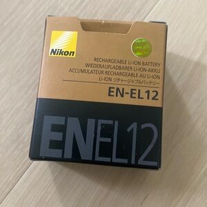 Nikon EN- EL12 Rechargeable Li-ion Battery Pack of 3 NEW